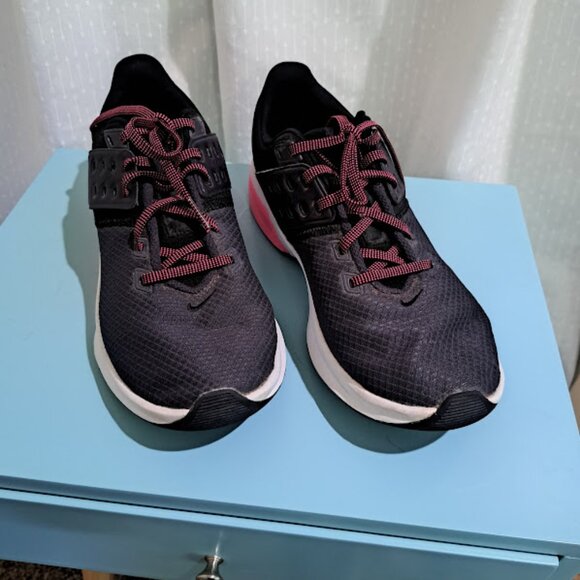 NIKE AIR MAX BELLA TR 4 BLACK HYPER PINK SNEAKERS TRAINING SHOES GYMNASTIC SHOES - Picture 3 of 8